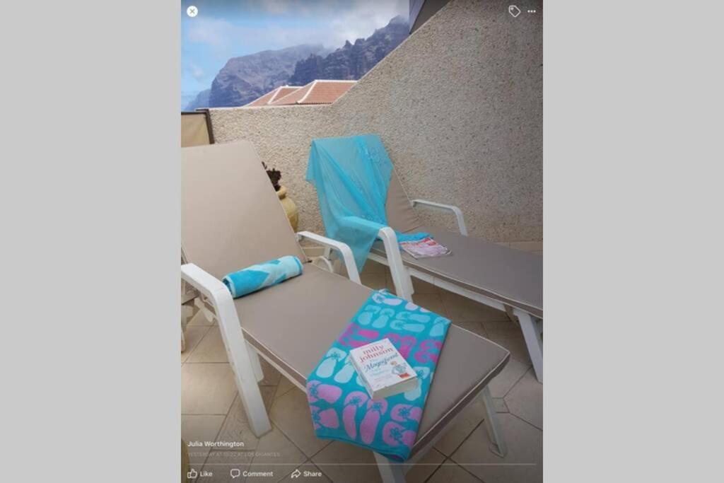 Casa Amber, Los Gigantes, Simply Stunning Apartment Acantilado de los Gigantes Exterior foto